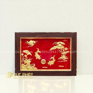 tranh lý ngư vọng nguyệt