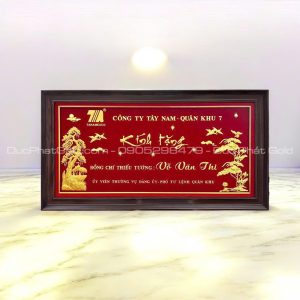 Tranh Tri Ân cán bộ về hưu, chuyển công tác thiết kế riêng