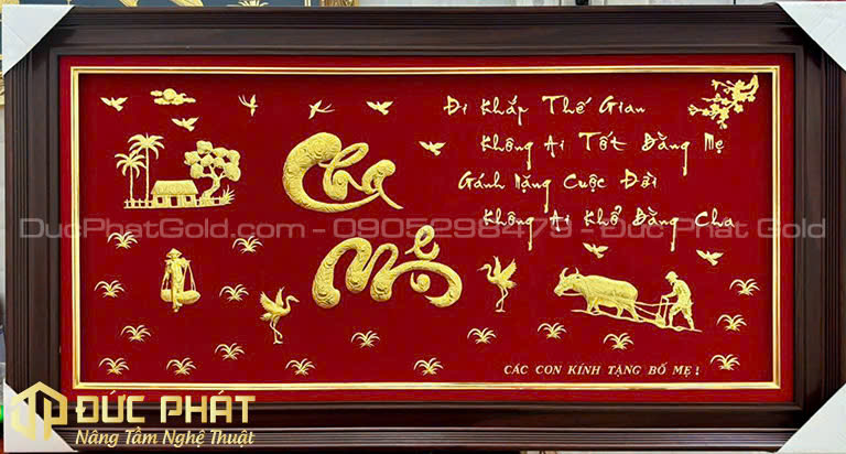 tranh chữ thư pháp mạ vàng tranh chữ thư pháp mạ vàng