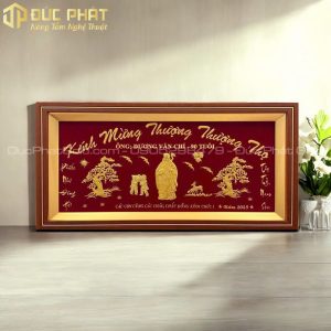 quà mừng thọ mạ vàng