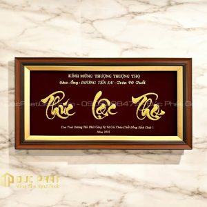 tranh mừng thọ 90 tuổi