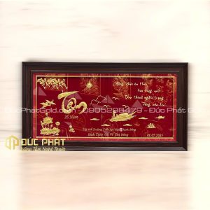 tranh chữ Tâm người đưa đò