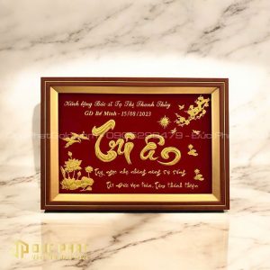 tranh quà tặng cảm ơn bác sĩ cao cấp