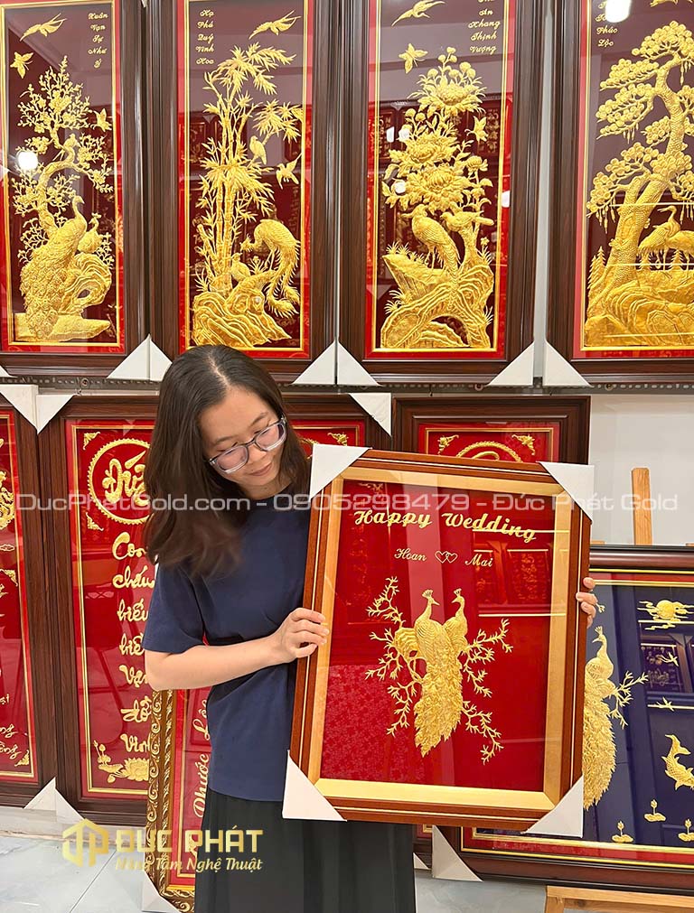 tranh tặng đám cưới