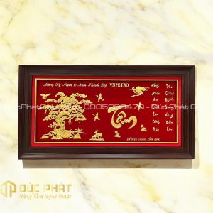 Tranh chữ Tâm tặng Kỷ niệm ngày thành lập công ty