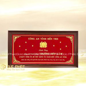 tranh quà tặng lưu niệm cán bộ ngành công an
