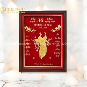 tranh tặng kỷ niệm 30 năm hôn phối