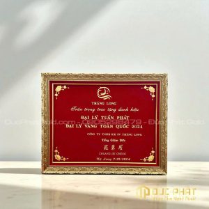 bảng vàng vinh danh đại lý