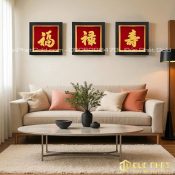 cách treo chữ phúc lộc thọ trong nhà