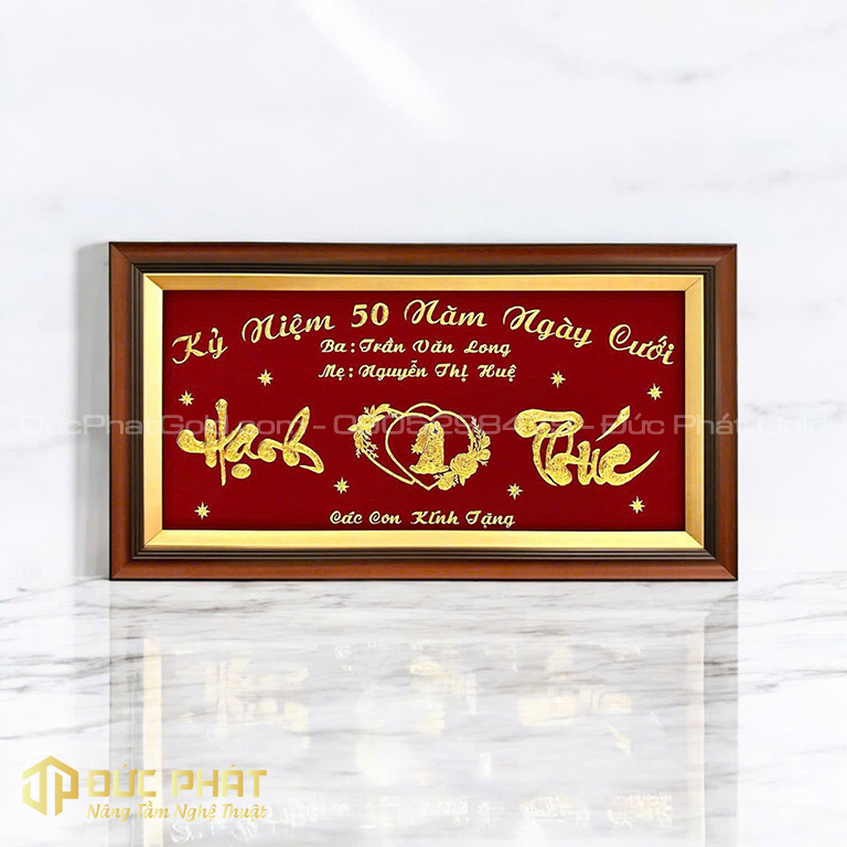 quà tặng kỷ niệm 50 năm ngày cưới bố mẹ
