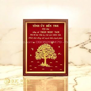 tranh cây phát tài tri ân lãnh đạo
