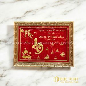 tranh chữ An tặng bác sĩ về hưu