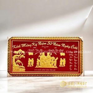 Tranh tặng Ông Bà dịp Kỷ niệm 50 Năm ngày cưới