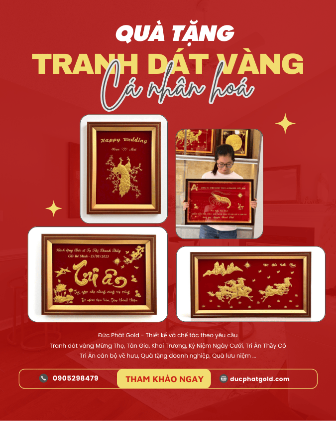 Tranh quà tặng thiết kế riêng