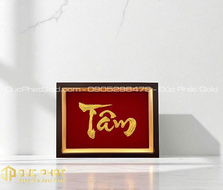 Tranh dát vàng 24k