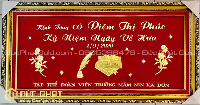 quà tặng cô giáo mầm non về hưu