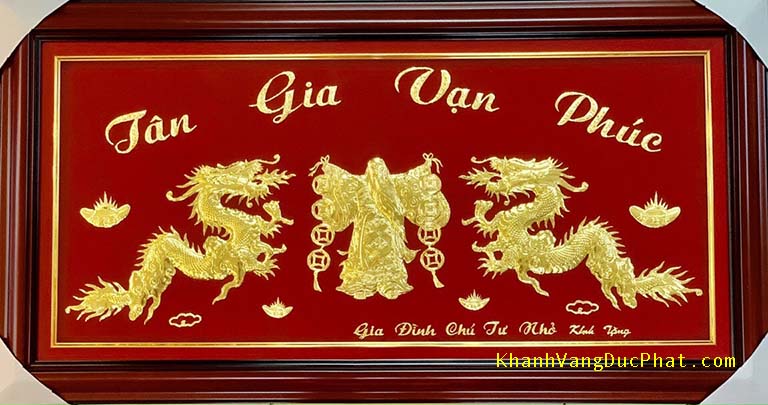 tặng khánh vàng dịp tân gia