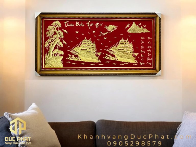Cách tặng khánh vàng dịp tân gia
