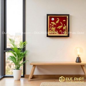 tranh cá chép hoa sen hợp tuổi nào