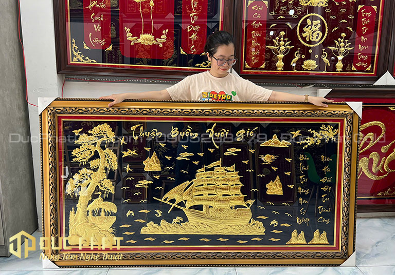 tranh tặng tân gia cao cấp