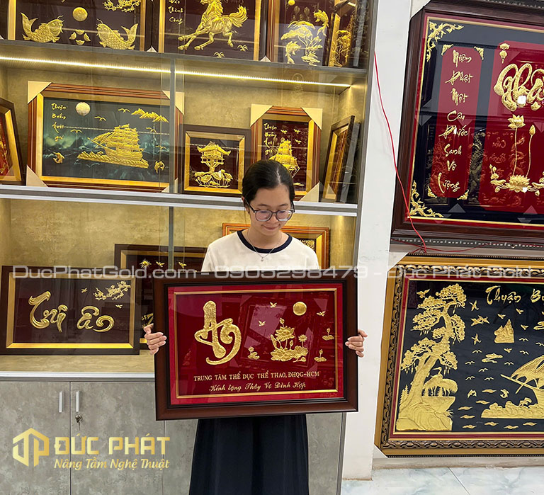 tranh mừng tân gia cao cấp