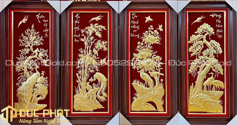 tranh mừng tân gia cao cấp