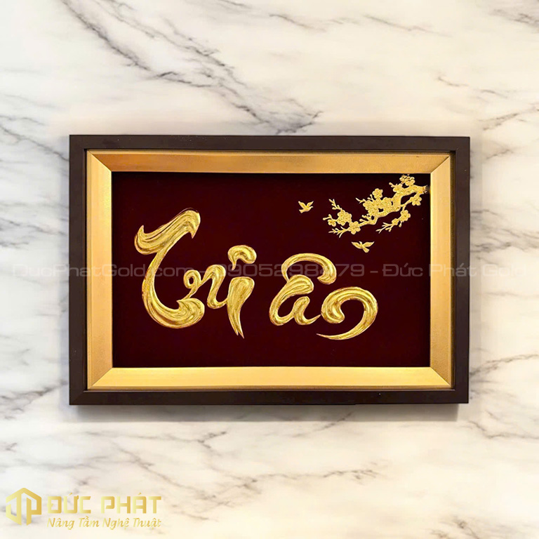 Tranh chữ Tri Ân thư pháp