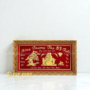 tranh quà tặng mừng thọ 85 tuổi cụ ông