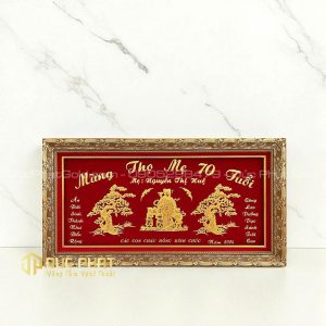 tranh mừng thọ mẹ 70 tuổi
