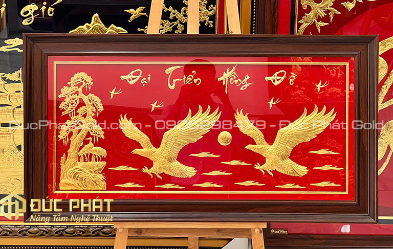 tranh tặng khai trương cao cấp