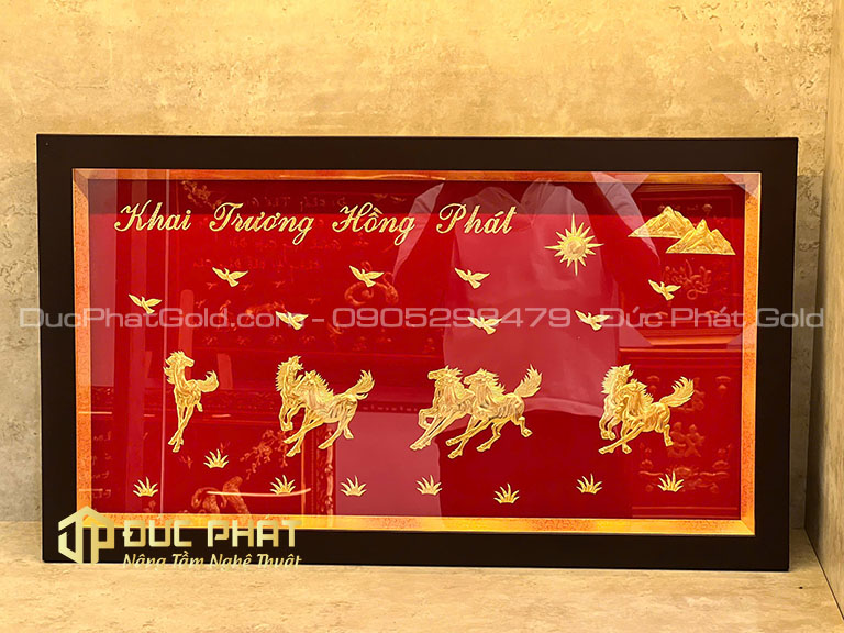 tranh khai trương hồng phát