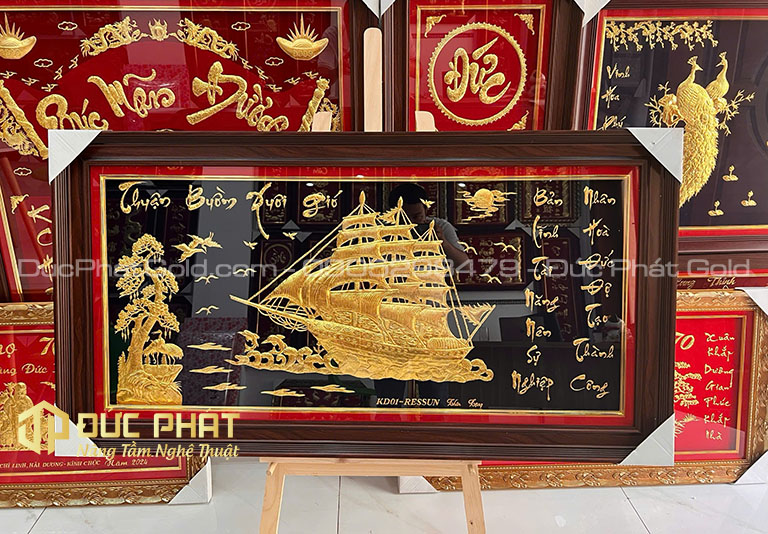tranh tặng khai trương cao cấp