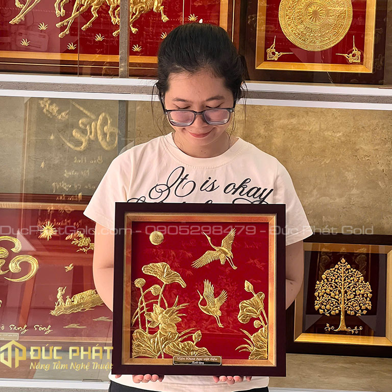 tranh tặng sếp về hưu