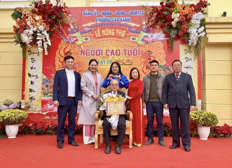 bài thơ mừng thọ cha hay