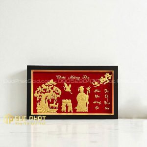 tranh chúc thọ cụ bà