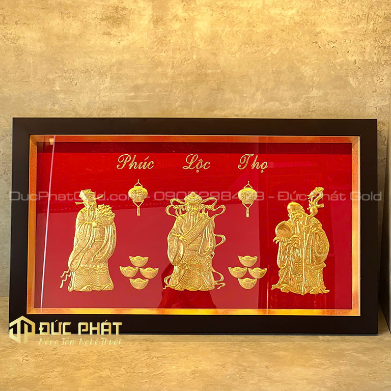 Tranh Tam Đa Phúc Lộc Thọ Tranh Tam Đa Phúc Lộc Thọ