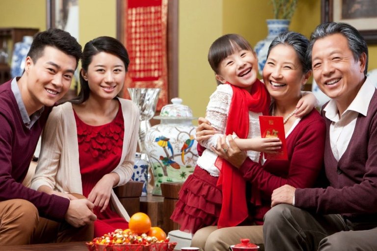 Câu chúc tết cho gia đình 