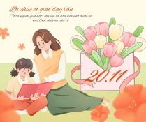 lời chúc 20/11 cho cô giáo dạy văn