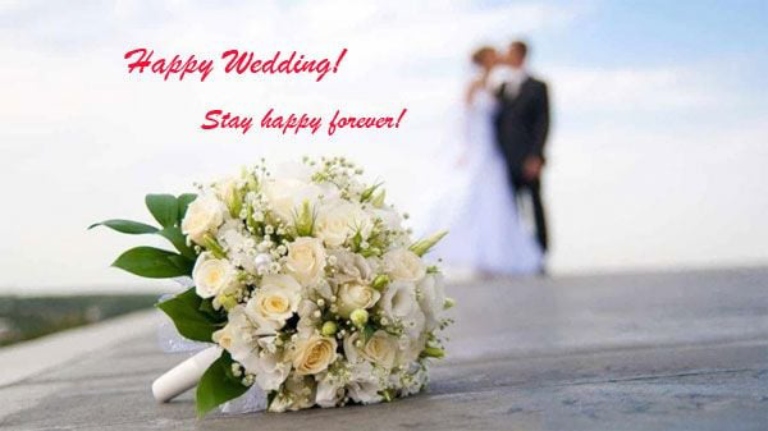 chúc mừng đám cưới bằng tiếng anh