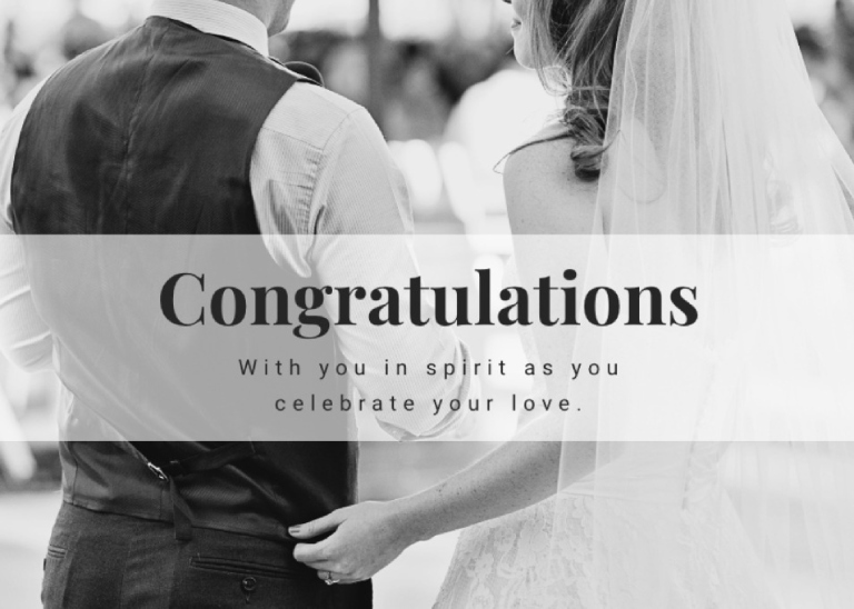 lời chúc đám cưới bằng tiếng anh ngắn gọn