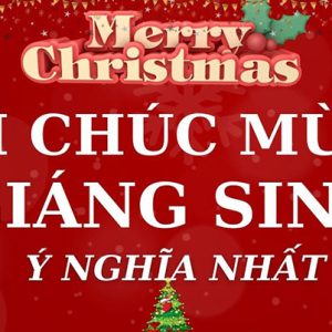 lời chúc giáng sinh hay nhất