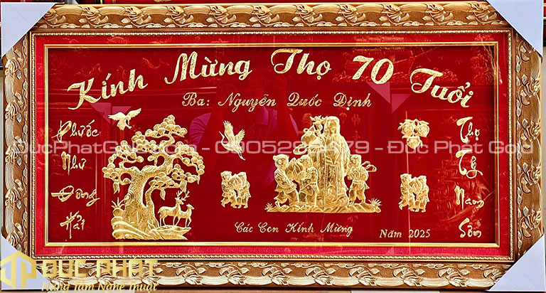 quà mừng thọ cụ ông 70 tuổi