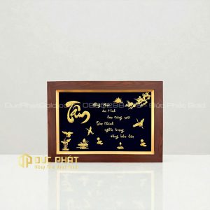 tranh chữ tâm làm quà tặng tri ân