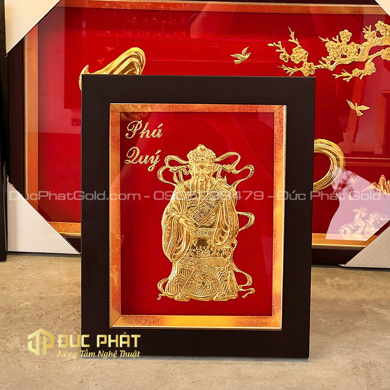 Tranh Thần Tài Phú Quý Tranh Thần Tài Phú Quý