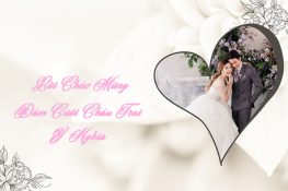 lời chúc mừng đám cưới cháu trai ý nghĩa