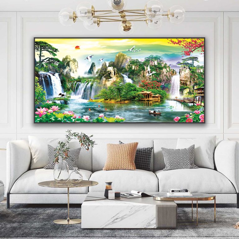 Cách treo tranh phong thủy cho tuổi Nhâm Tuất 1982