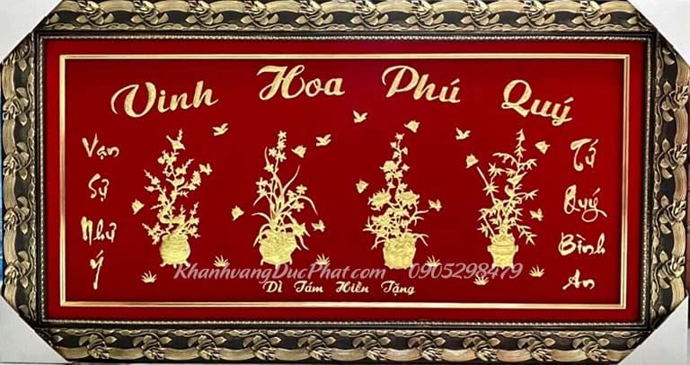 Tranh Vinh Hoa Phú Quý