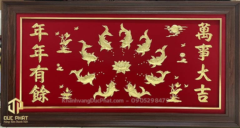 Tranh Cửu Ngư Quần Hội