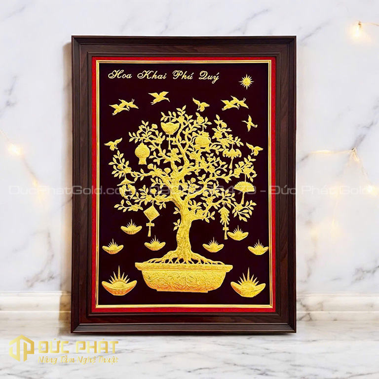 Tranh cây bát bảo Tranh cây bát bảo