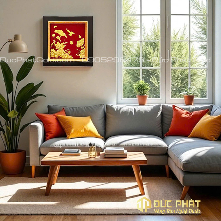 tranh phong thuỷ treo phòng khách hợp tuổi Mậu Thìn 1988